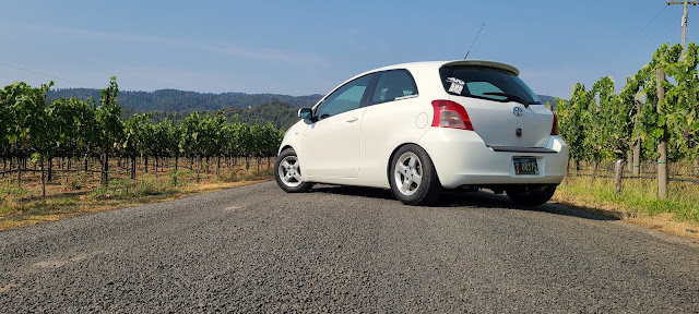 The Subcompact Culture Toyota Yaris in California.